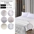 Edredon paris de flannel con corderito reversible rallada queen 2 plazas y media. - comprar online