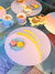 Kit de mesa CURVY: Platos de Sitio + Posavasos + Posabotella