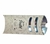 Embalagem Caixa Metalizada Pastel Viagem M 25 Cm I love 50un