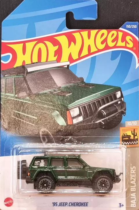 Hot Wheels 95 Jeep Cherokee 10/10 Baja Blazers - Mattel - comprar online