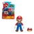 Figuras Super Mario Bros Mario Con Super Hongo - Jakks