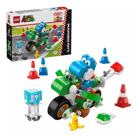 Lego Super Mario: Mario Kart 72031 Yoshiciclo Nintendo 133pc