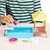 Bluey Playset Con Piscina Deck Figura Y Accesorios en internet