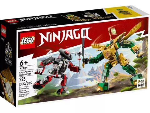 Lego 71781 Ninjago Meca De Combate Ninja Evo De Lloyd 223pcs