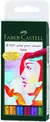 Marcadores Pitt Artist Brush Basic Set x6 - Faber Castell