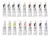 Acrilicos Pomos x18 Colores 10ml - Reeves - comprar online