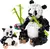 Lego Creator 3en1 31165 - Familia De Pandas - 626pcs - comprar online