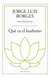 Qué Es El Budismo? Jorge Luis Borges - Libro
