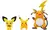 Imagen de Pack Figuras Evolution Multi-Pack Pokemon Pichu Pikachu