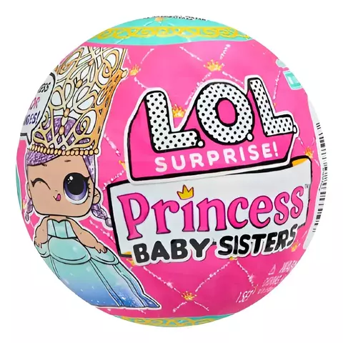 Muñeca Lol Surprise Princesa Baby Sisters Sorpresa MGA