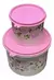 Set Hermetico Poeme 500ml+ 1,7 Lts Peonias - Tupperware