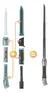 Imagen de Espada Sable con Luz Star Wars Ahsoka Tano - Hasbro