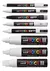 Marcadores Posca All White Con 8 Piezas a base de Agua - Uni - comprar online