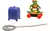 Tortugas Ninjas Muñeco Skate Lanzador Kick Raphael - Funrise - comprar online