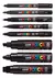 Marcadores Posca All Black Con 8 Piezas - Uni - comprar online