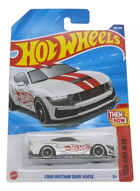 Hot Wheels Ford Mustang Dark Horse 7/10 Then and Now - Mattel - comprar online