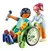 Playmobil 70193 Paciente Con Silla De Ruedas - 20pc en internet