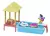 Bluey Playset Con Piscina Deck Figura Y Accesorios - comprar online