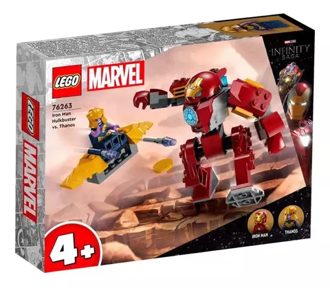 Lego 76263 Hulkbuster De Iron Man Vs. Thanos - 66pcs