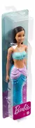 Barbie Fantasía Muñeca Sirena Aleta Azul Con Lila - Mattel