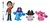 Las Pistas De Blue Y Tú Set De Figuras Piratas Original en internet