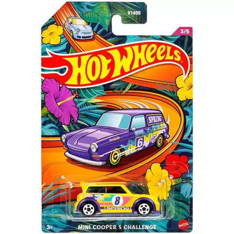 Hot Wheels Mini Cooper Challenge Spring 3/5 - Mattel