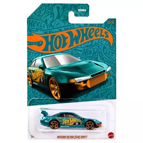 Hot Wheels Nissan Silvia (s14) Drift 2/6 HDH54 - Mattel