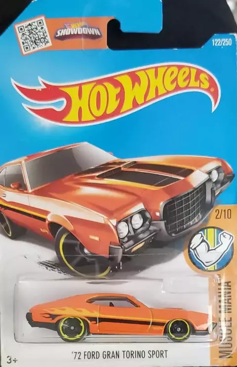 Hot Wheels 72 Ford Gran Torino Sport 2/10 Muscle Mania - Mattel - comprar online