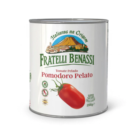 Tomate Pelado Italiano Fratelli Benassi - (6x2,5 Kg) - comprar online
