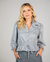 Camisa Tricoline Cinza