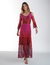 Blusa Tule Estampa Pink Degradê