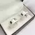 Par de alianças 8mm com borda diamantada - Prata 950 - comprar online