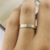 Par de Alianças 3mm com Frisos - Ouro 18K - loja online