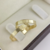 Par de Alianças 3mm com Frisos - Ouro 18K - comprar online