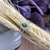 Anel Gota Verde Cravejado - Prata 925 - comprar online