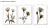 Conjunto de Quadros Decorativos Charme na internet