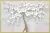 Quadro Decorativo Fleurs Brodées - art shop quadros