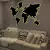 Mapa Mundi de MDF com LED
