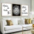 Trio de Quadros Decorativos Gratidão - comprar online