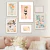 Composição de Quadros Decorativos Summer