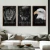 Trio de Quadros Decorativos Obstinacy