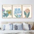 Trio de Quadros Decorativos Clémence - comprar online