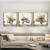 Trio de Quadros Decorativos Electrique