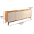 Buffet Donna Curvo Laminado com 04 Portas Laqueadas - loja online