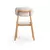 Imagem do Conjunto Mesa de Jantar Lyon Redonda Laqueada com VIdro e 4 Cadeiras Century 01
