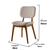 Imagem do Conjunto Mesa de Jantar Juniper Tampo Laqueado com Vidro e 06 Cadeiras Celine