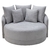 Chaise Stark Redonda com Almofadas Soltas e Braço - comprar online
