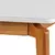 Mesa de jantar Florença 2,20mx1,10m Naturalíssimo/Off White Com Vidro - Pronta Entrega - DECORAÇÕES MÓVEIS