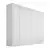 Roupeiro Paris Branco 100% MDF com 06 Portas de Bater e 09 Gavetas