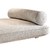 Chaise Melody Esteira com Almofada Rineira Acolchoada